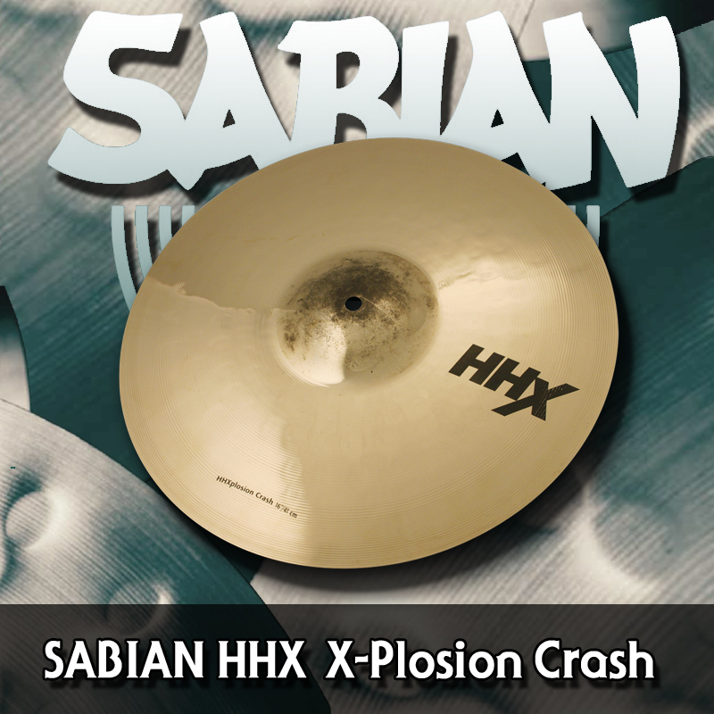 [★드럼채널★] Sabian HHX X-Plosion Crash /심벌/사비안